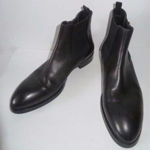 Authentic Like New Prada Black Leather Boot Size 9